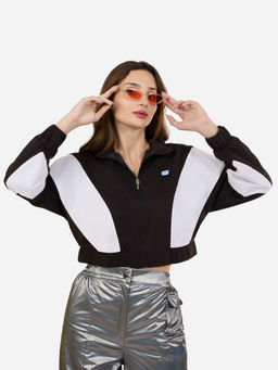 SKECHERS - Multi Panelled Crop Jacket