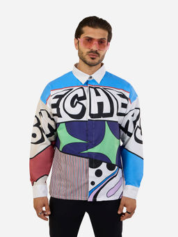 SKECHERS - Engineered Print Full Sleeve Shirt