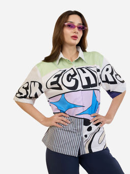 SKECHERS - Engineered Print Hs Shirt