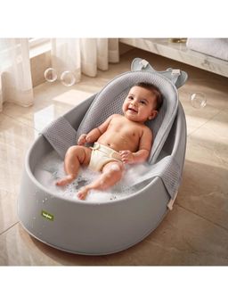 BAYBEE - Grey Whale Baby Bath Tub