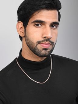 TOUCH925 - Pure 925 Silver Champagne Chain for Men