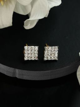 Priyaasi - Gold Plated Crystal Stud Earrings