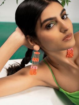 Priyaasi - Multi Coloured Drop Earrings