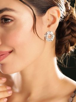 Priyaasi - Silver Stud Earrings