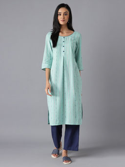 Aurelia - Green Casual Kurta