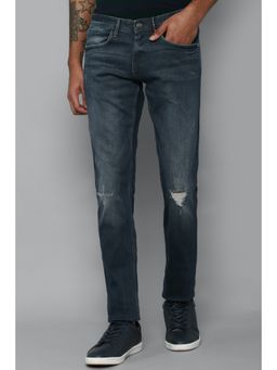 Allen Solly - Solid Navy Jeans