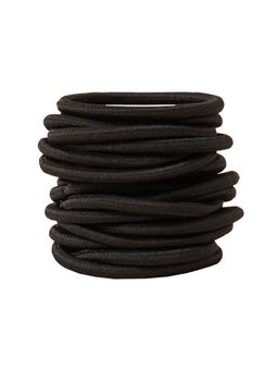 Accessorize London - Womens Black 20 Hair Pony Pack