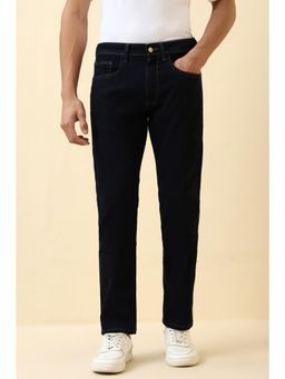 Allen Solly - Men Navy Blue Dark Wash Jeans