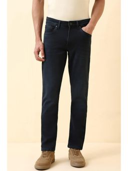 Allen Solly - Men Navy Blue Dark Wash Jeans