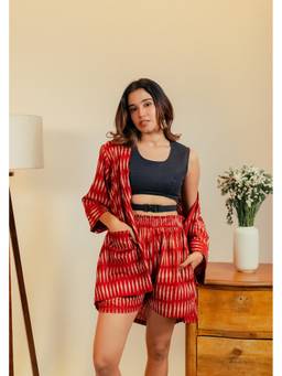 Kaira By Nikita - Heather Red Shorts