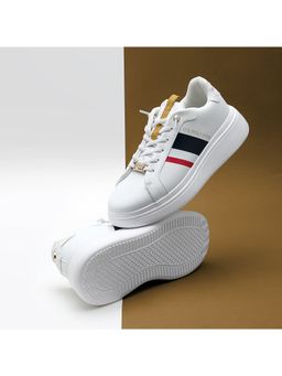 U.S. POLO ASSN. - Clara Womens Fashion Off White Sneaker