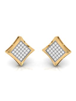 Fiona Diamonds - Cube Lab Grown Diamond Earrings