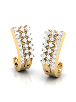 Fiona Diamonds - Topaz Lab Grown Diamond Earrings
