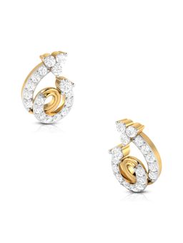 Fiona Diamonds - Spirale Lab Grown Diamond Earrings