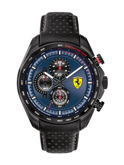 Scuderia Ferrari - Navy Blue Speedracer Round Dial Analog Watch - 0830649