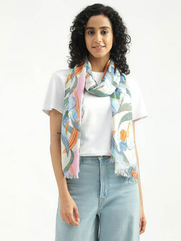 United Colors of Benetton - Viscose Printed Women Scarf