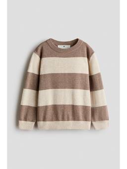 H&M - Boys Beige Cotton Jumper