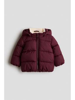 H&M - Unisex Red Water-Repellent Puffer Jacket