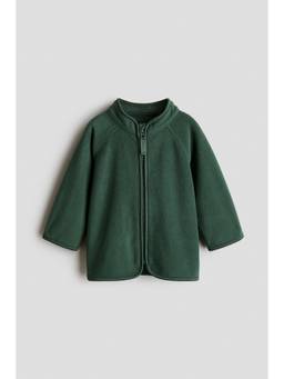 H&M - Unisex Green Fleece Jacket