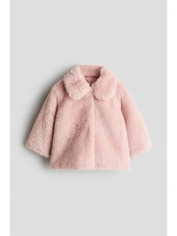 H&M - Unisex Pink Fluffy Jacket