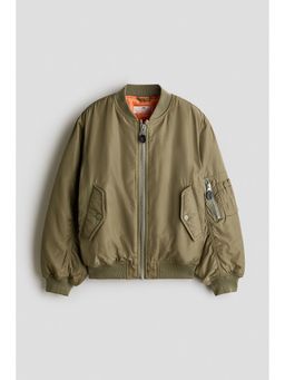 H&M - Boys Green Bomber Jacket