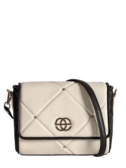 Eske - Women Off White Florentia Solid Sling Bag