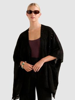 Forever New - Betty Crochet Cape