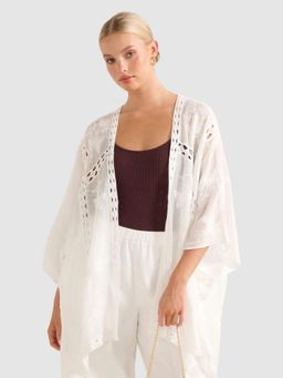 Forever New - Betty Crochet Cape