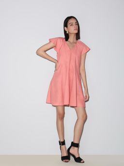 VERO MODA - V-Neck Fit and Flare Dress