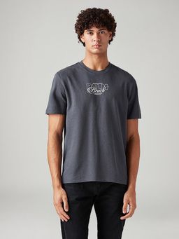 Levi's - Grey Graphic Crew Neck T-shirt