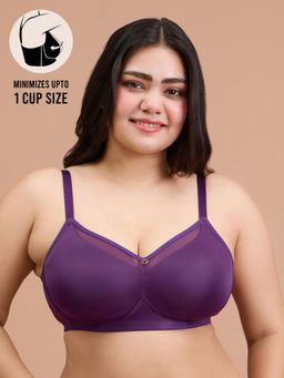Nykd by Nykaa - Non Padded Wirefree Magic Minimizer NYB380 Grape