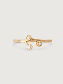 Mia by Tanishq - Cosmic Splendor 14 Kt Gold & Diamond Ring