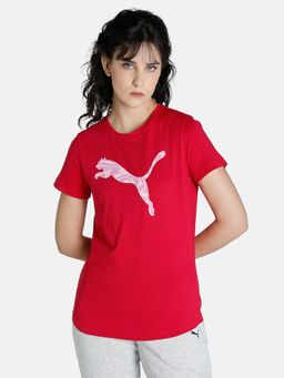 Puma - Graphic Ii Women Red T-shirt