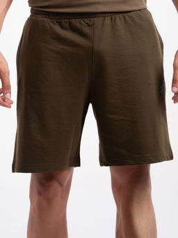 DCYPHR - Men Ausm5X™ Brown Solid Shorts