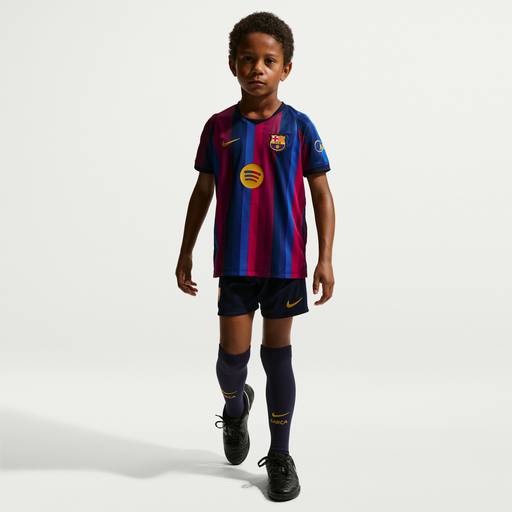 F.C. Barcelona 2026 Stadium Home - Nike F.C. Barcelona 2026 Stadium Home Younger Kids' Football Replica 3-Piece Kit