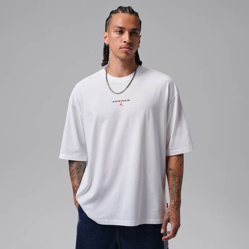 Jordan Flight Essentials - Nike Jordan Flight Essentials Men's Oversized Patch T-Shirt