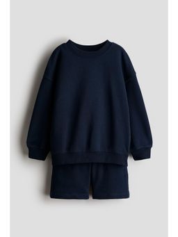 H&M - Boys Blue 2-Piece Sweatshirt Set