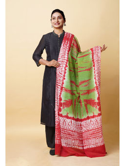 Unnati Silks - Women Red Tie and Dye Dupatta