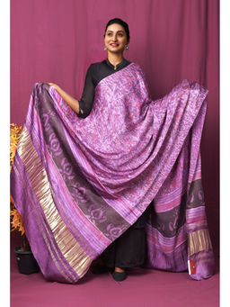 Unnati Silks - Women Lavender Printed Dupatta