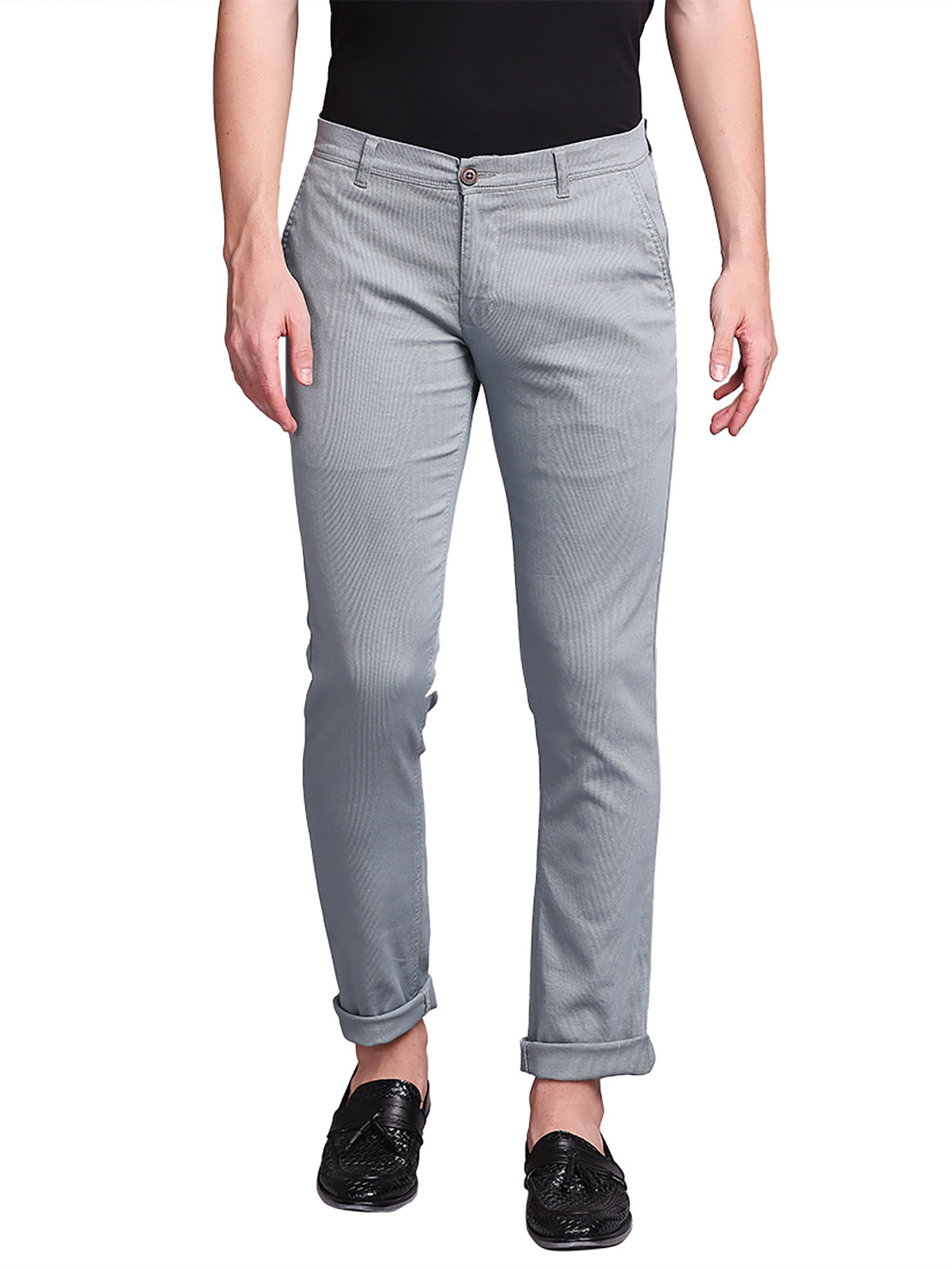 Parx Casual Trousers : Buy Parx Medium 