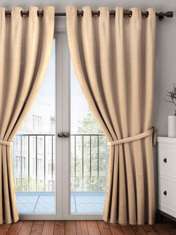 BIANCA - Blackout 7.5 Feet Curtain Gold