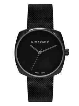 Giordano - Women Round Dial Black Strap Analog Wrist Watch GZ-60076-11 (M)