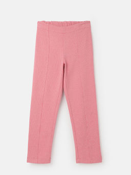 United Colors of Benetton - Pink Printed Regular Fit Trousers