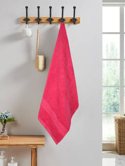 MYTRIDENT - Pink 100% Cotton Classic Towel