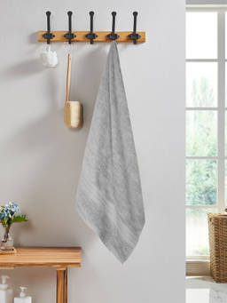 MYTRIDENT - Grey 100% Cotton Classic Towel