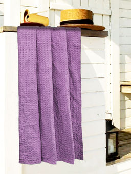BIANCA - Lavender Soft Waffle 100% Organic Cotton Towel
