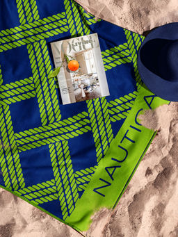Nautica - Multi-Color Designer Waffle Cotton Towel