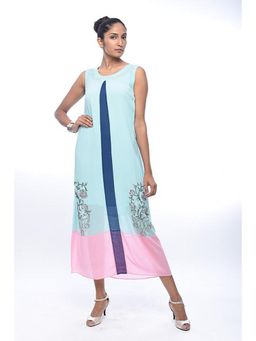 CHHAYA MEHROTRA - Blue Long Dress