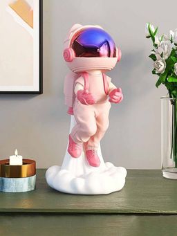 Smokey Cocktail - Pink Aesthetic Astronaut Sculpture