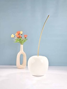 Smokey Cocktail - White Cherry Home Decor Sculpture